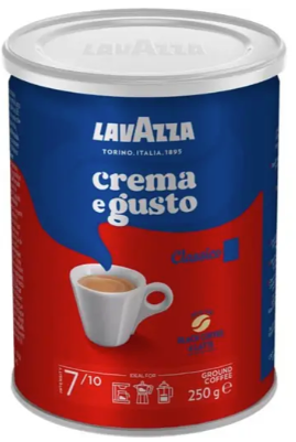 Кава мелена Lavazza Crema e Gusto 250 г